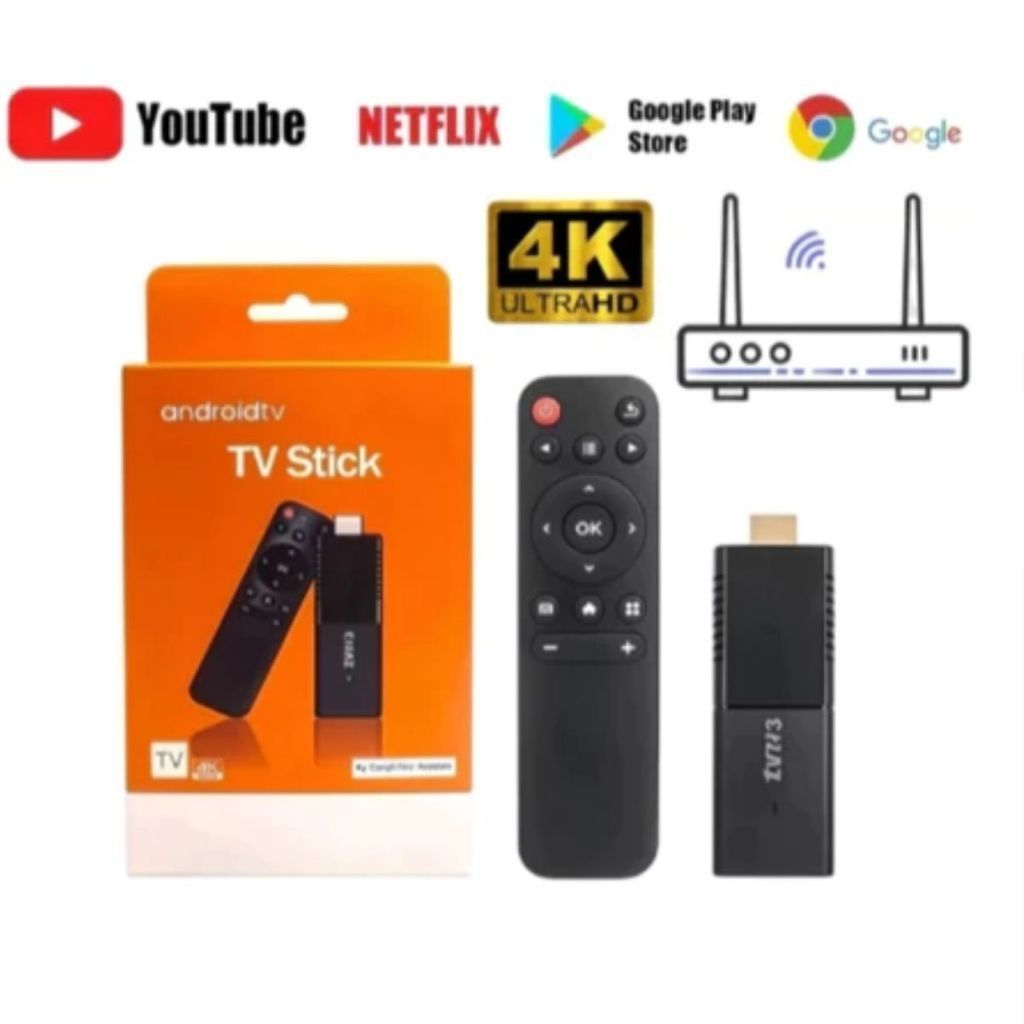 Controle por Bluetooth, Wi-Fi 5G, HDMIStick 4K Ult
