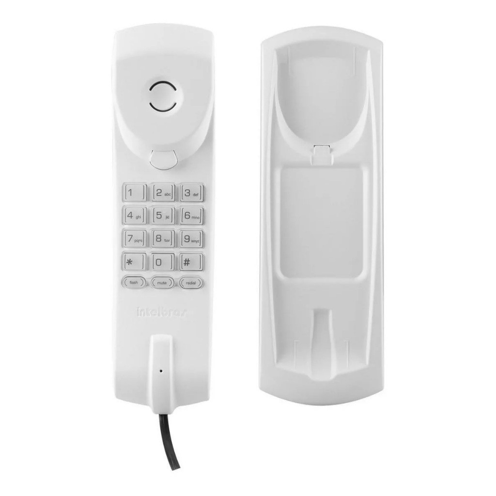 Telefone Gondola Intelbras TC 20 Cinza Artico Com 
