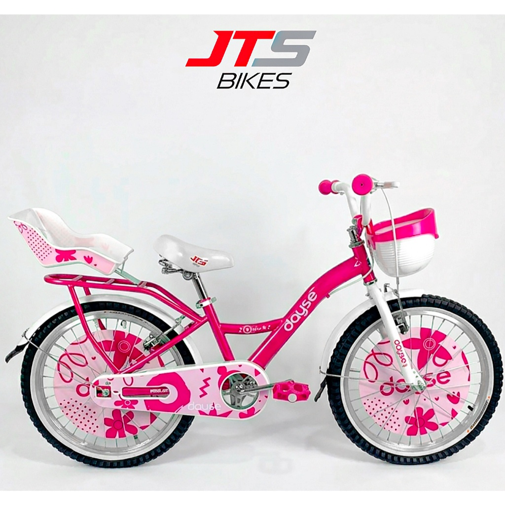 Bicicleta Infantil Aro 20 Daisy Feminina com Cesti