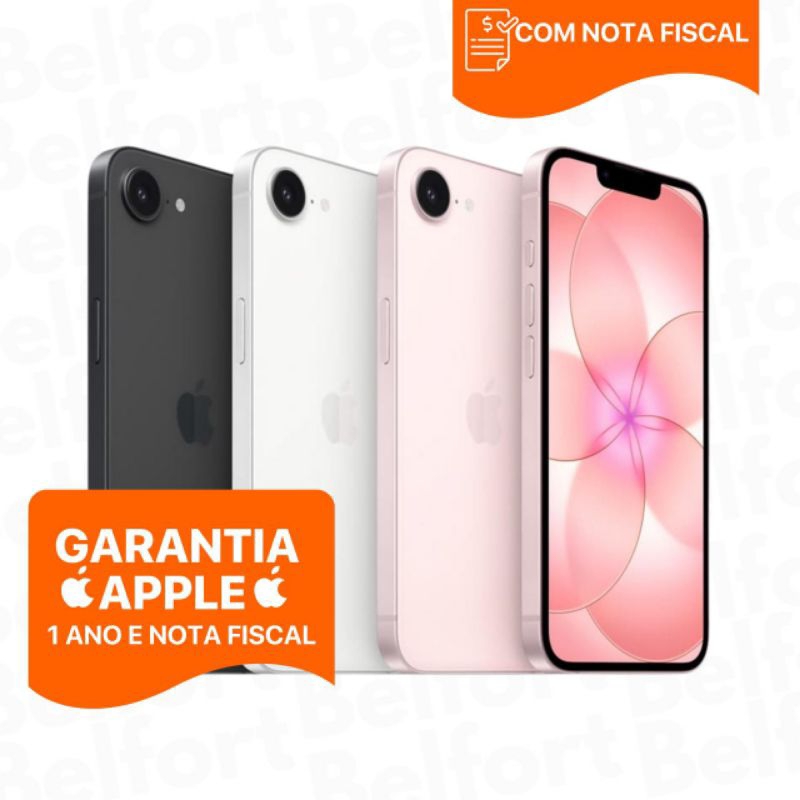 LANÇAMENTO Celular  iPhone 17e 256GB Novo Lacrado