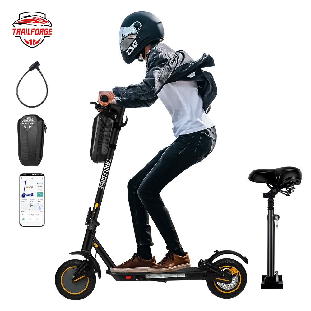 Trailforge-T1 patinete elétrico 800w 10 45km 12.5