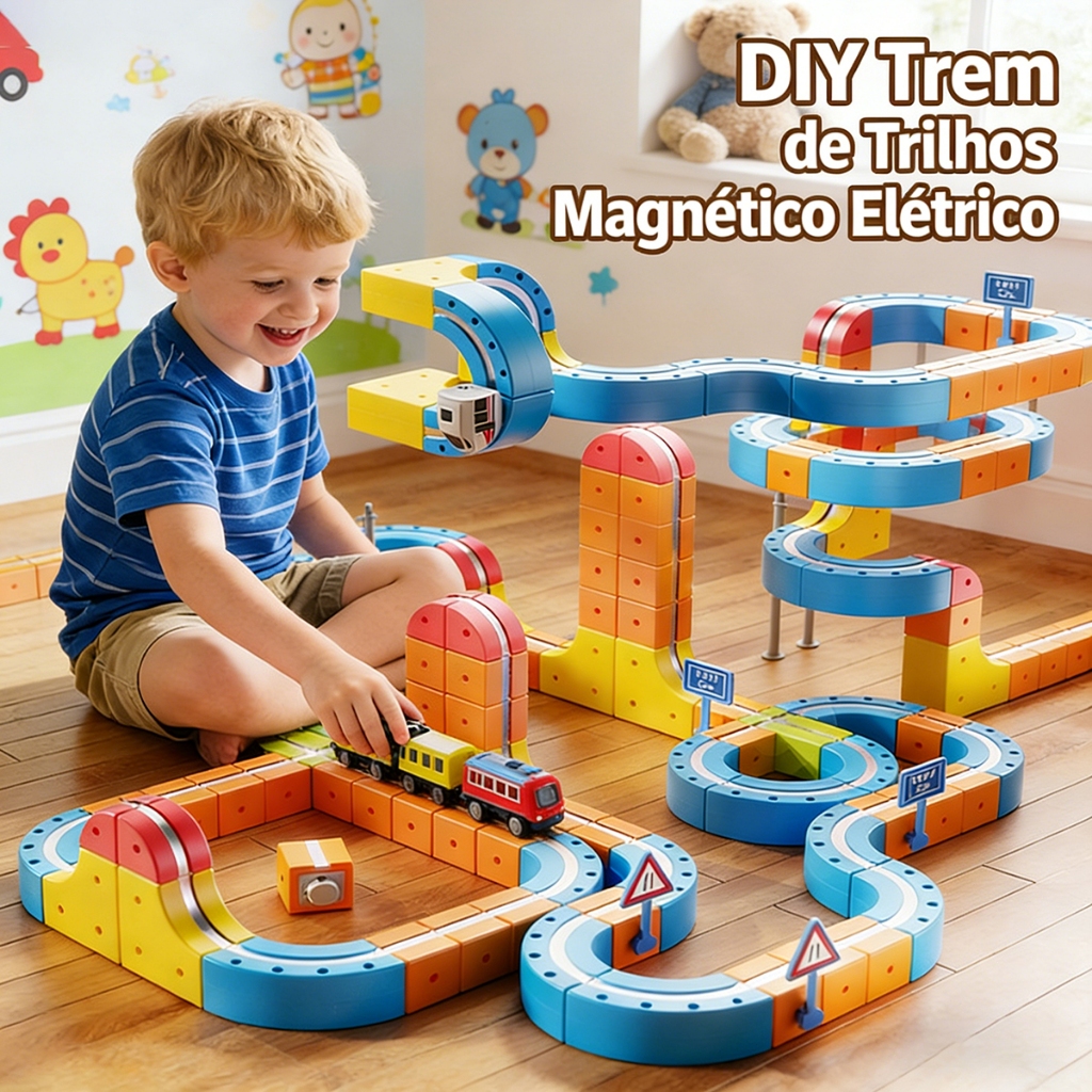 Crianças Brinquedo Educacional Elétrico Magnéti