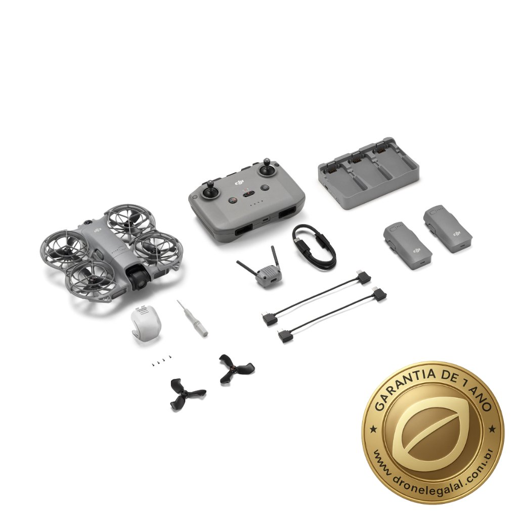 Drone DJI Neo 2 Fly More Combo (Controle sem tela)