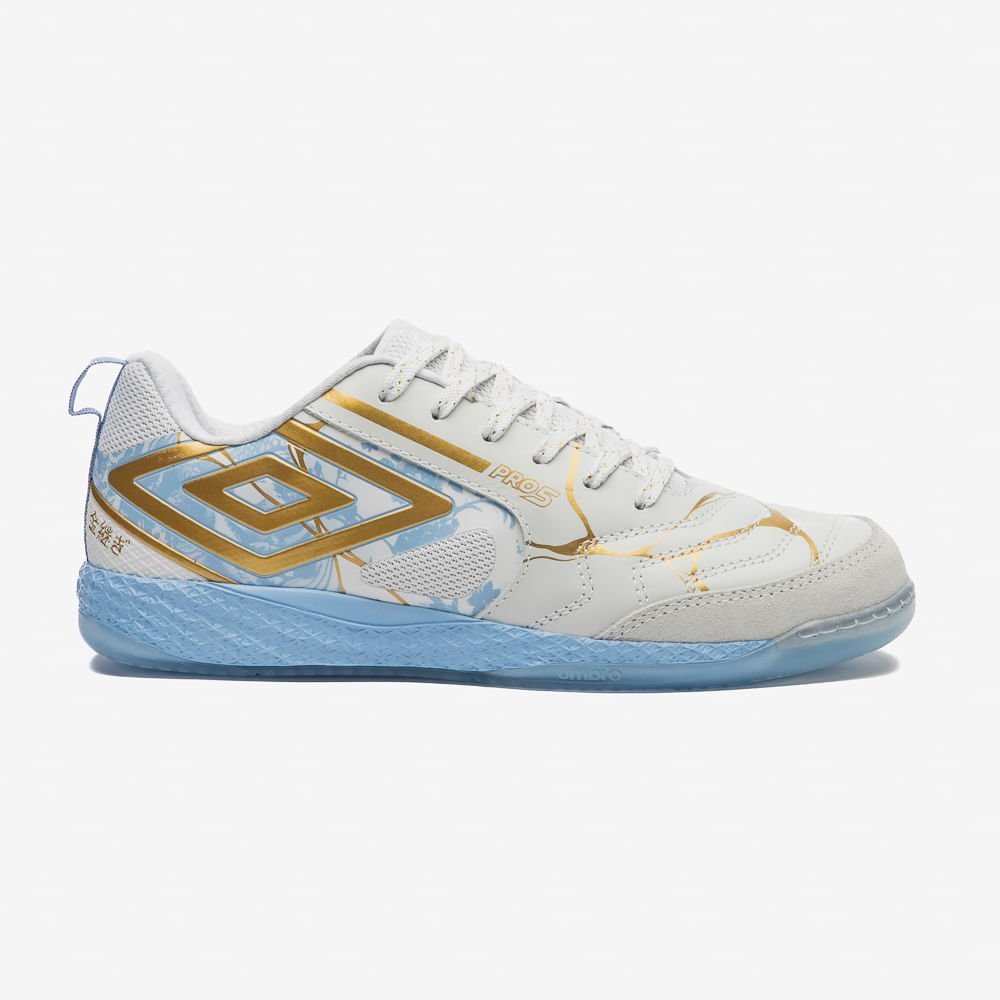 Chuteira Futsal Umbro Pro 5 JR Kintsugi Infantil