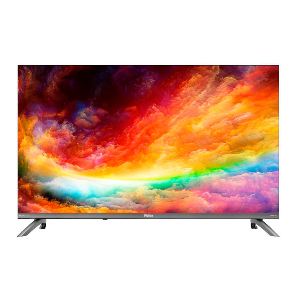 Smart TV LED 32 Roku TV Dolby Audio Philco PTV32CR