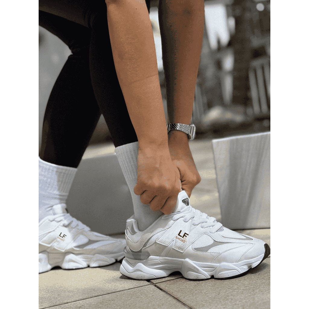 Tênis Branco Casual Masculino Feminino Unissex