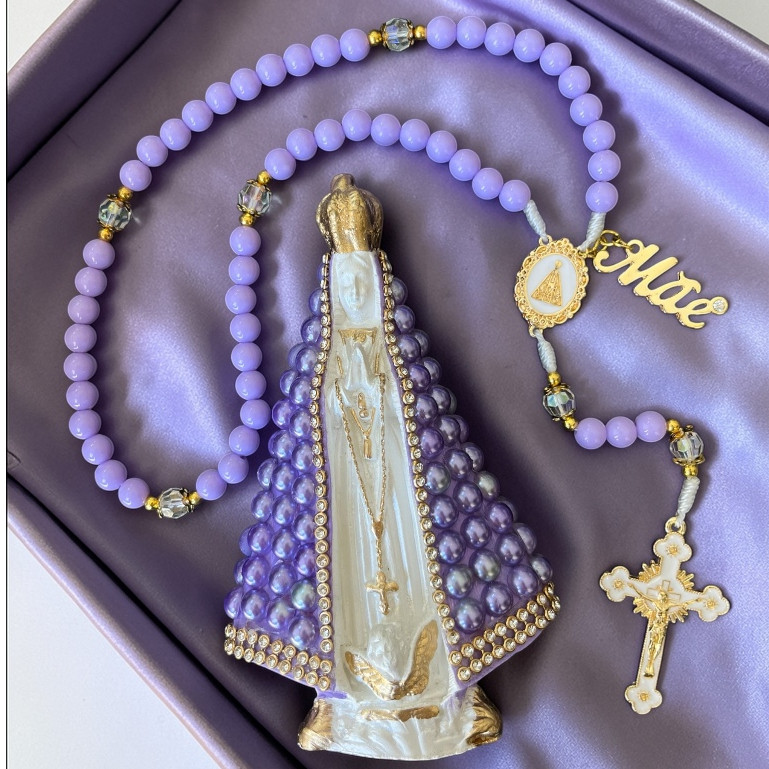 Kit Presente Dia Das Mães Imagem Nossa Senhora Ap