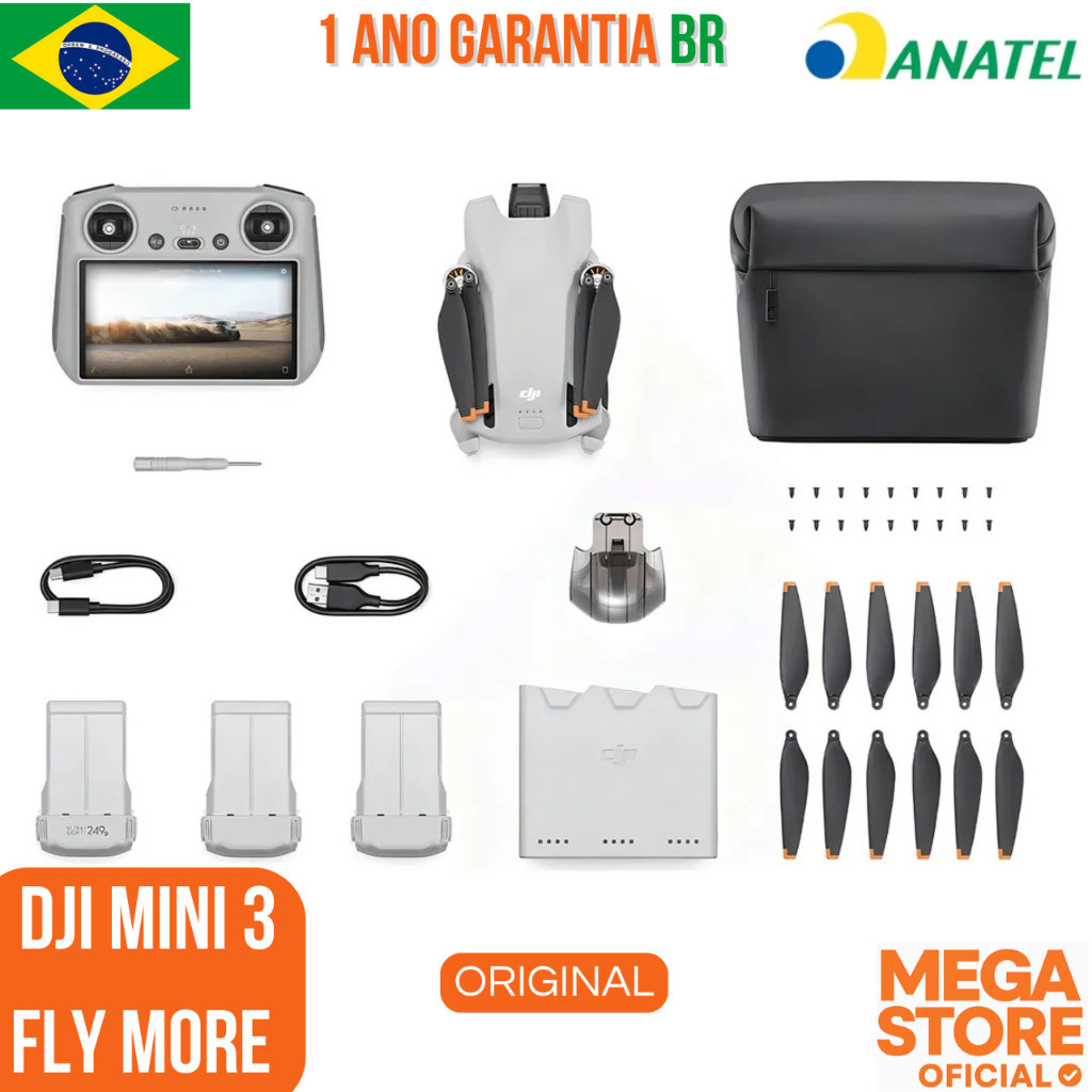 Drone Dji Mini 3 Fly More Combo | Nacionalizado Se