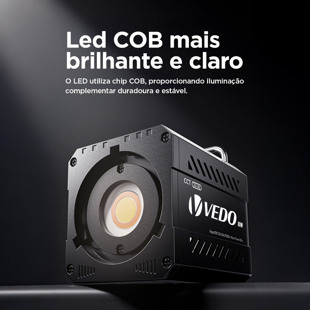 VEDO Luz De Preenchimento Para Fotografia Portáti