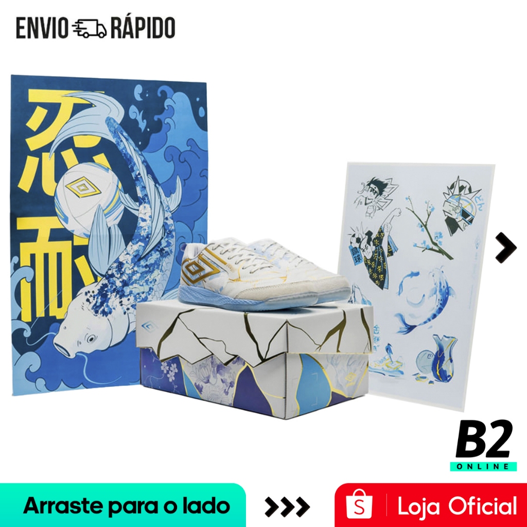 Chuteira Futsal Umbro Pro 5 Bump Kintsugi Original