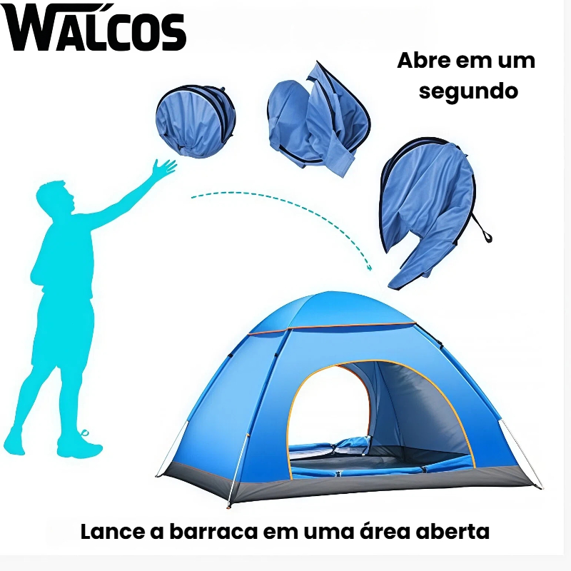 Barraca Camping Automático 3-4 Pessoas – Ba