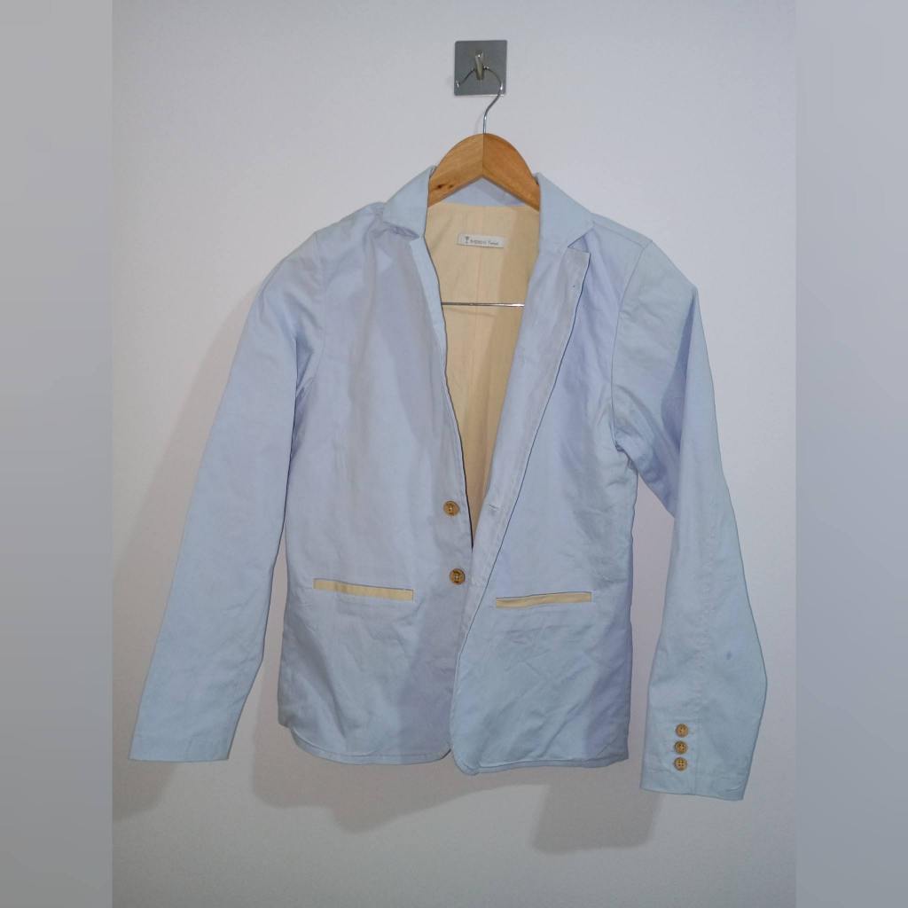Blazer Azul Bebê Social Tam. 08
