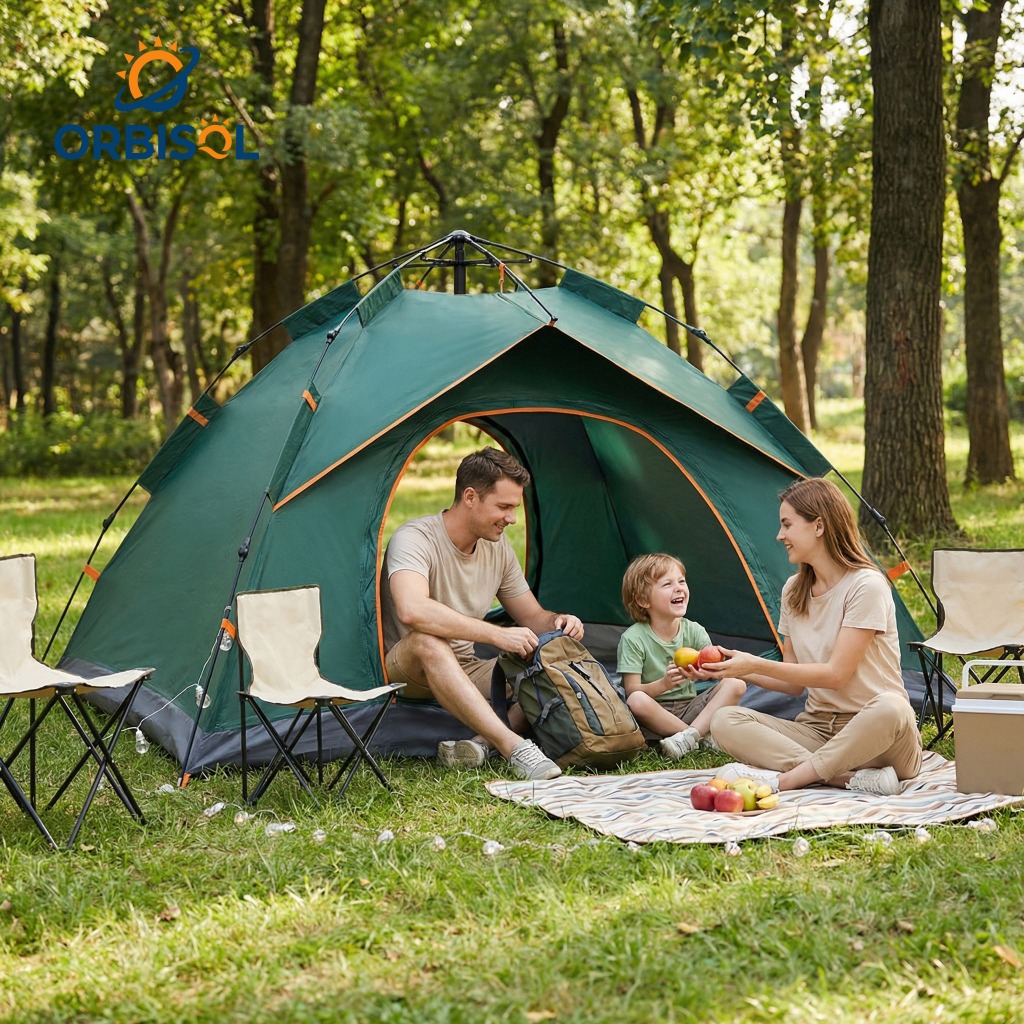 Barraca Camping De 4 Pessoas A Prova Dagua Dois An