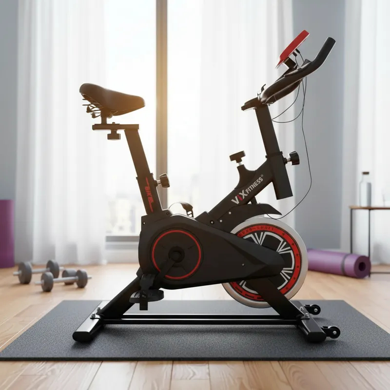 Bicicleta Ergométrica Spinning Vix Fitness 4kg 6k