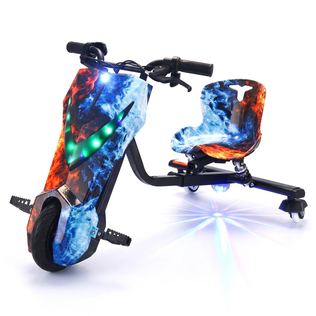 Triciclo Elétrico Drift Infantil 8 6 Polegadas LE