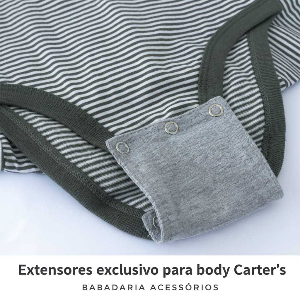 Extensor de Body Universal com 3 botões (Carters 