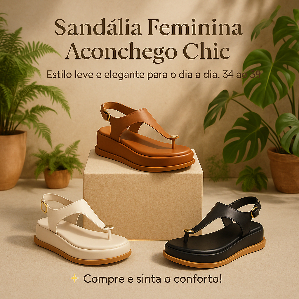 Sandália De Mulher Birken – Elegância com 