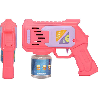 Bubble Gun Pistola de Bolhas Automática Rosa Dive