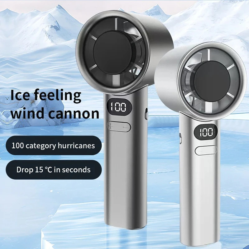 Ventilador Portátil Turbo 120 Velocidades USB Dis