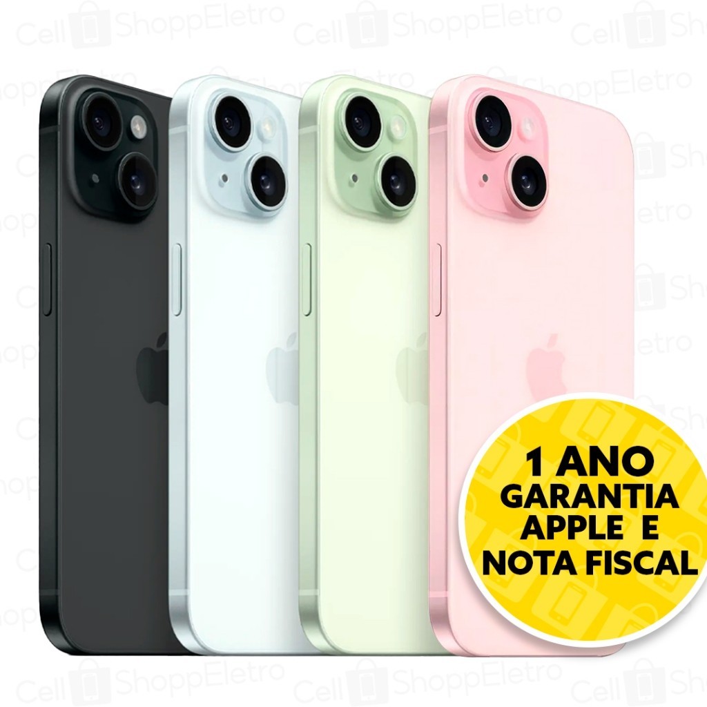 Celular IPhone 15 128gb – Novo e Lacrado | O