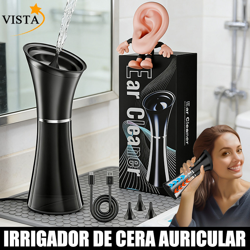 Removedor Elétrico de Cera de Ouvido 45Khz Recarr