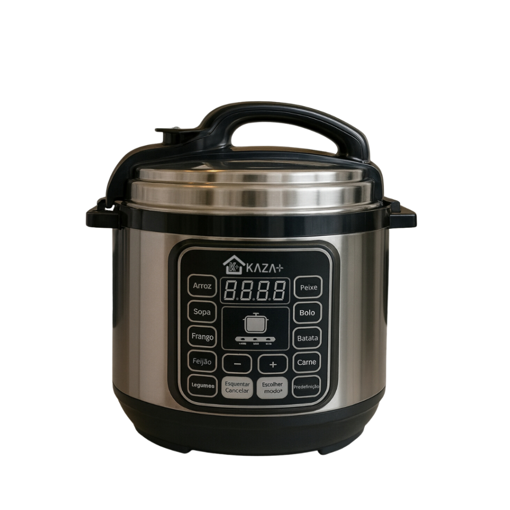Panela de Pressão Elétrica 5L Inox Painel Digita