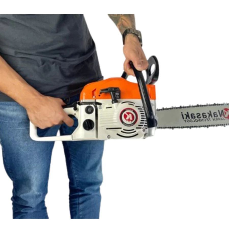 Motosserra a Gasolina Profissional 78cc Nakasaki S