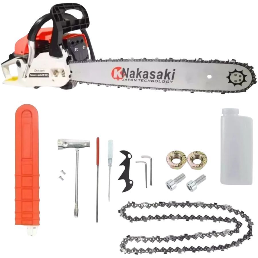Motosserra a Gasolina Profissional Nakasaki 78cc 3