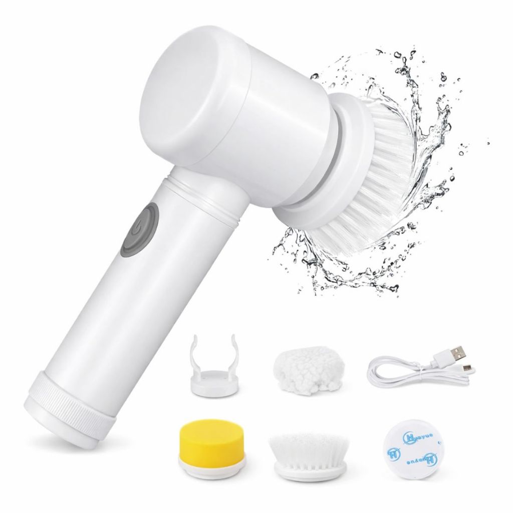 Escova de Limpeza Elétrica Portátil 5 em 1 | Esf