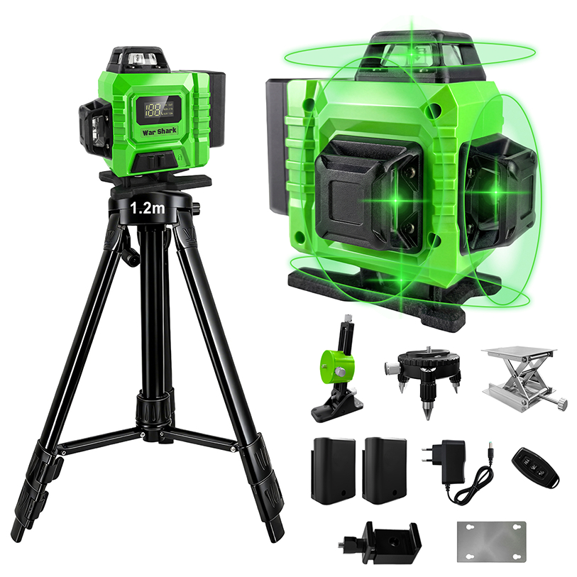 War Shark Nível Laser 16 Linhas Profissional  Ver