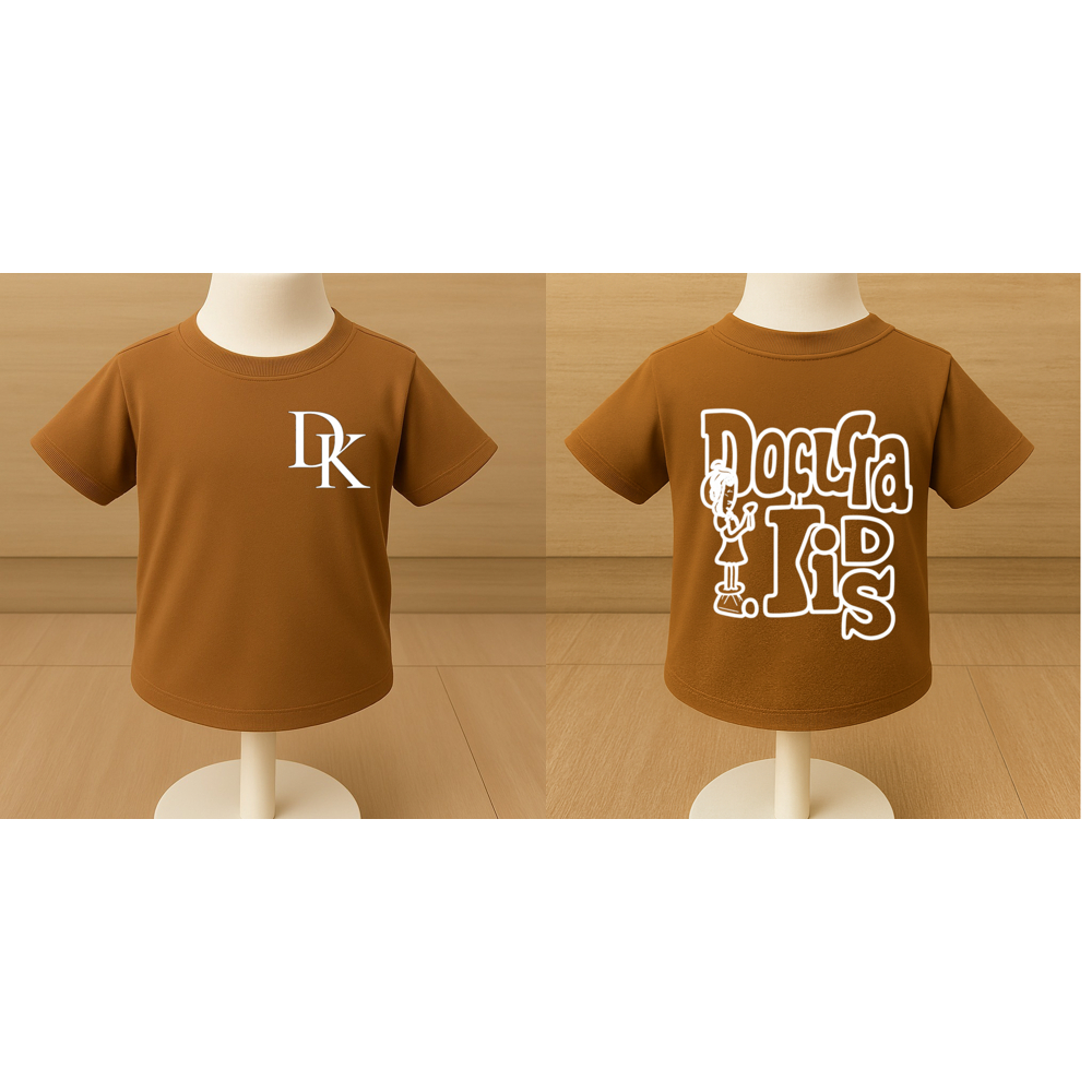 Camiseta Básica lisa, estampada, Infantil de Algo