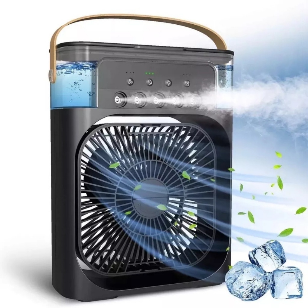 Mini Ventilador Climatizador Ar CondicionadoUmidif
