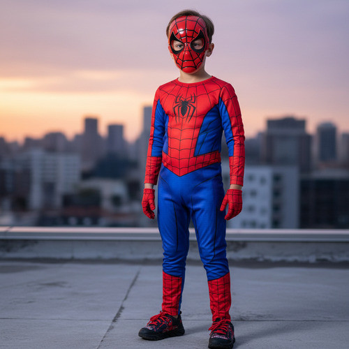 Fantasia Infantil Homem Aranha Filme Vingadores Id