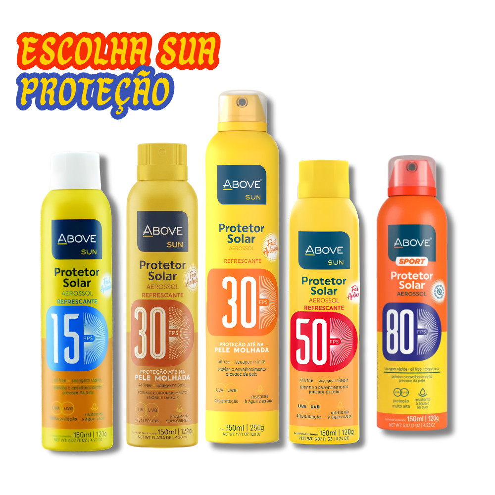 Protetor Solar Spray Above 150ml Original – 