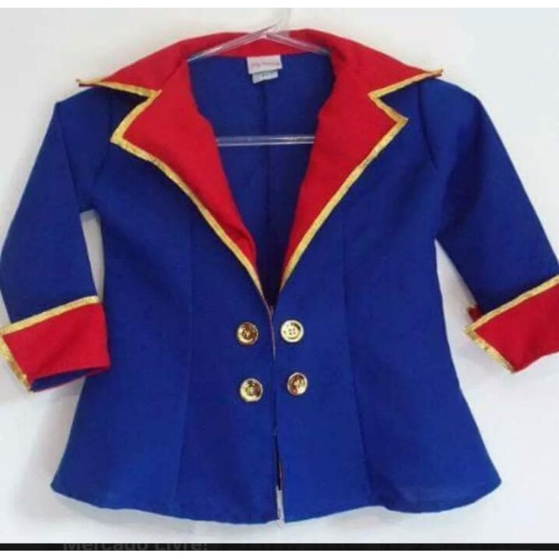 Fantasia Pequeno Príncipe Blazer e Coroa 1 a 2 an