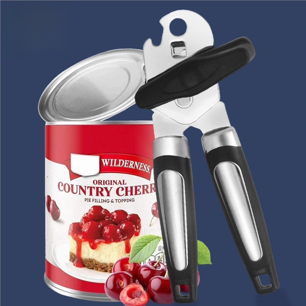 Abridor De Latas E Garrafas Casa – Aço Inox