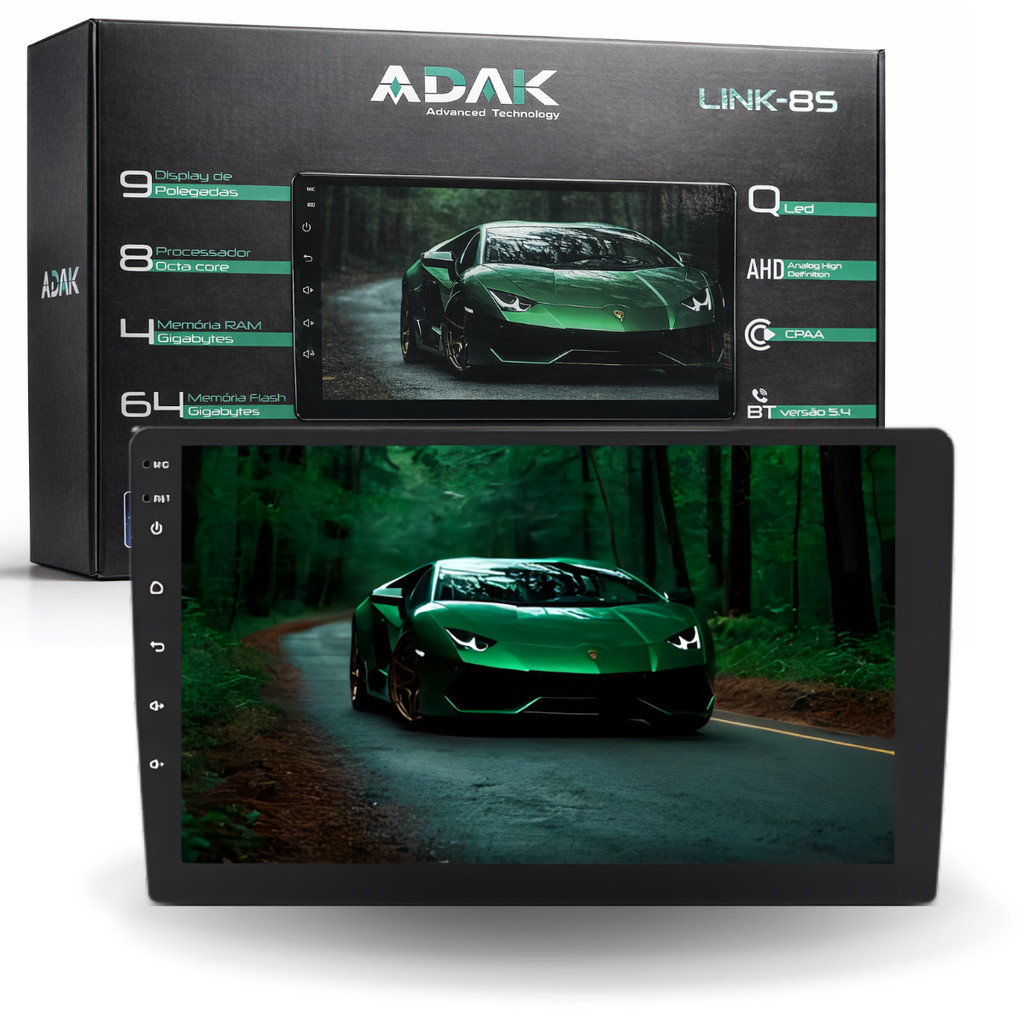 MULTIMIDIA  ADAK 9 POLEGADA  4RAM 64GB OCTACORE QL