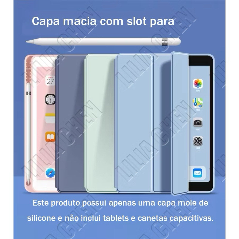ATALHOBR Capa magnetico inteligente  Com função 