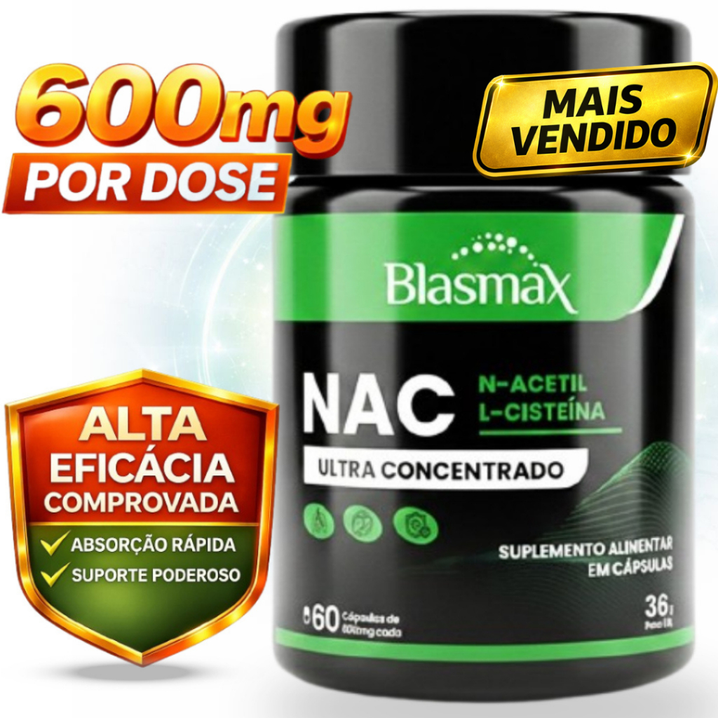 NAC Ultra Concentrado | N-Acetil L-Cisteína, Anti