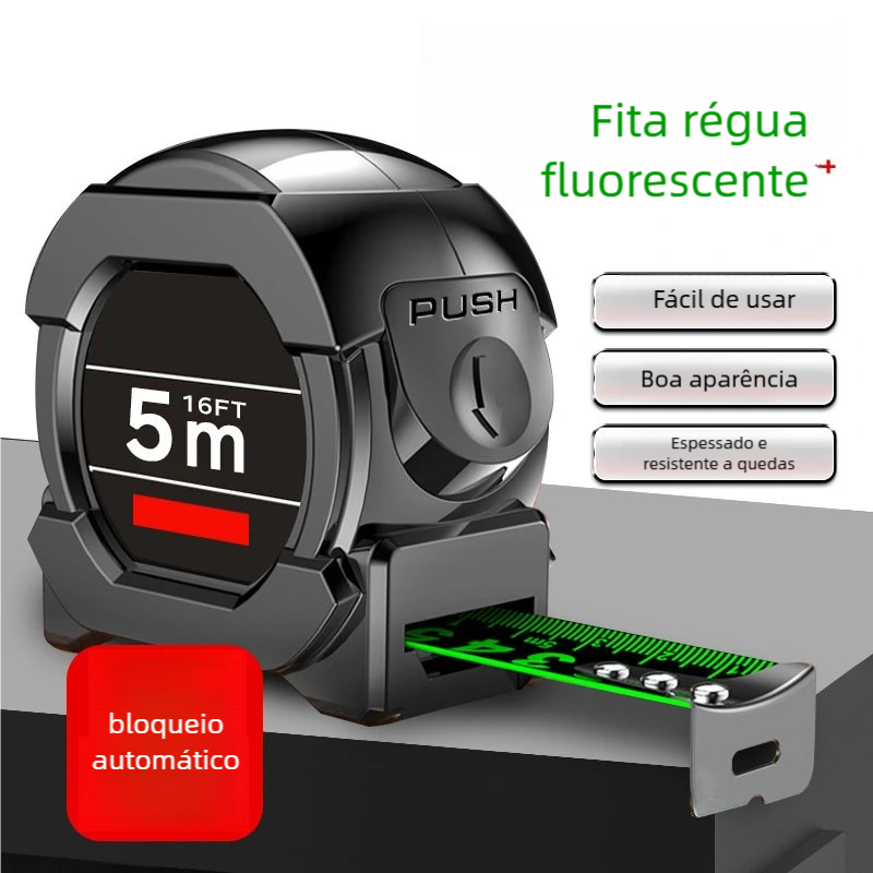 2 Peças/1 Peça Trena Profissional 5M-10M –