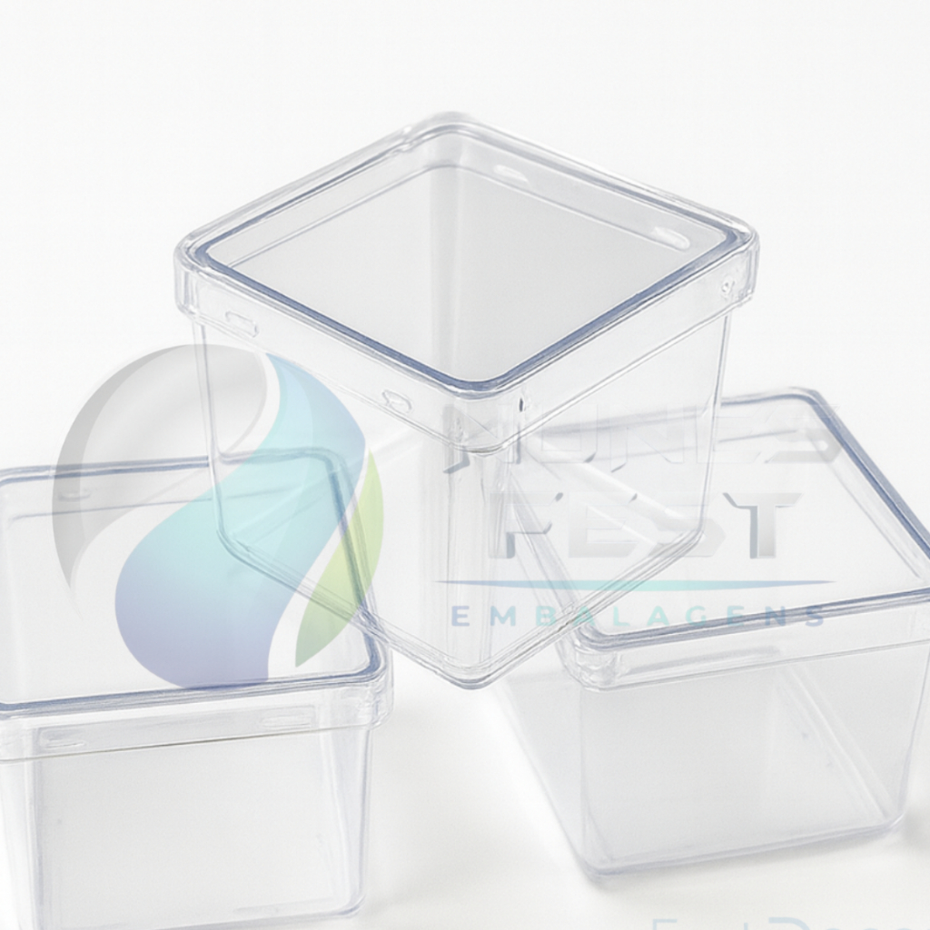 Kit Caixinhas Acrilicas 5×5 – 30 unidad