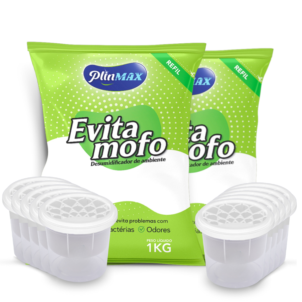 EVITA MOFO 2un + 10 potes – Antimofo