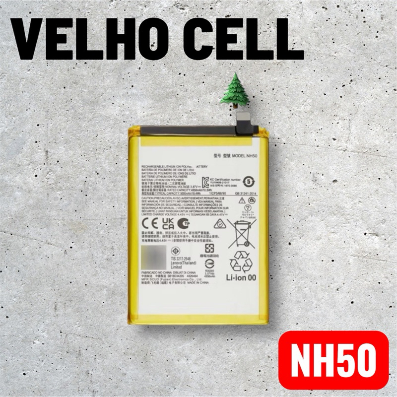 BAT COMPATIVEL G22 / G13 / E13 (NH50) ORG NOVA COM