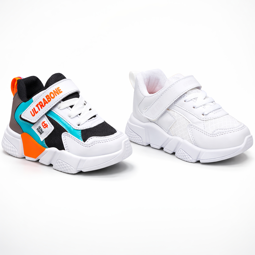 Kit 2 Tênis Infantil Casual Sapato Calce Fácil S