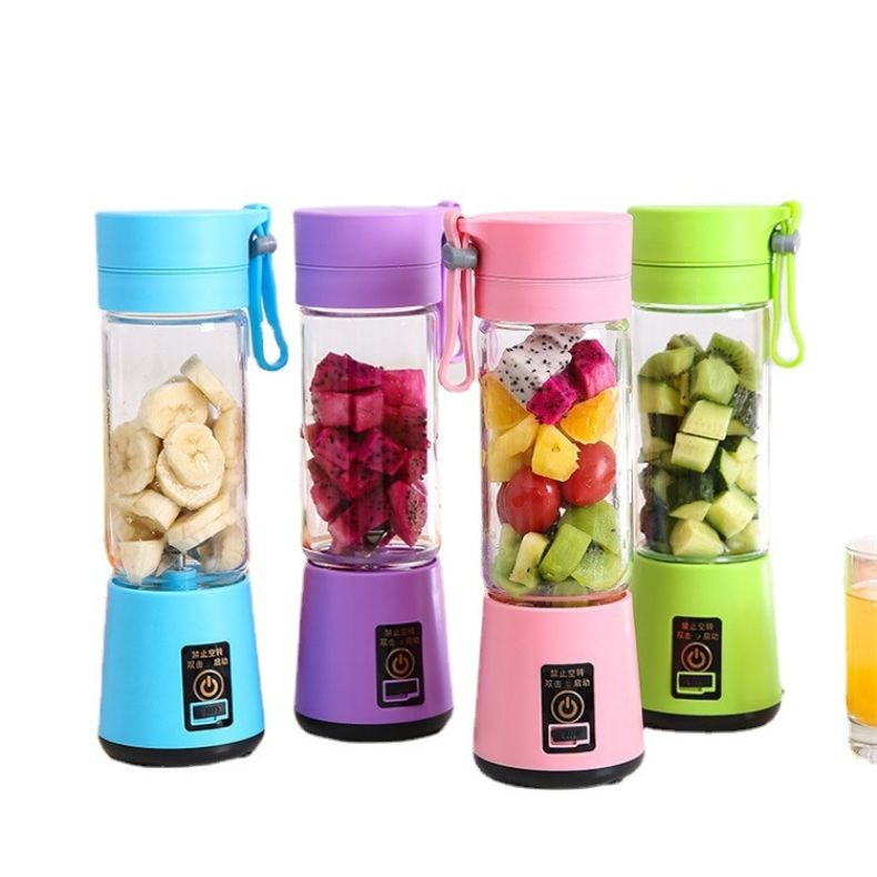 Mini Liquidificador Portátil Shake 6 Laminas + Ca