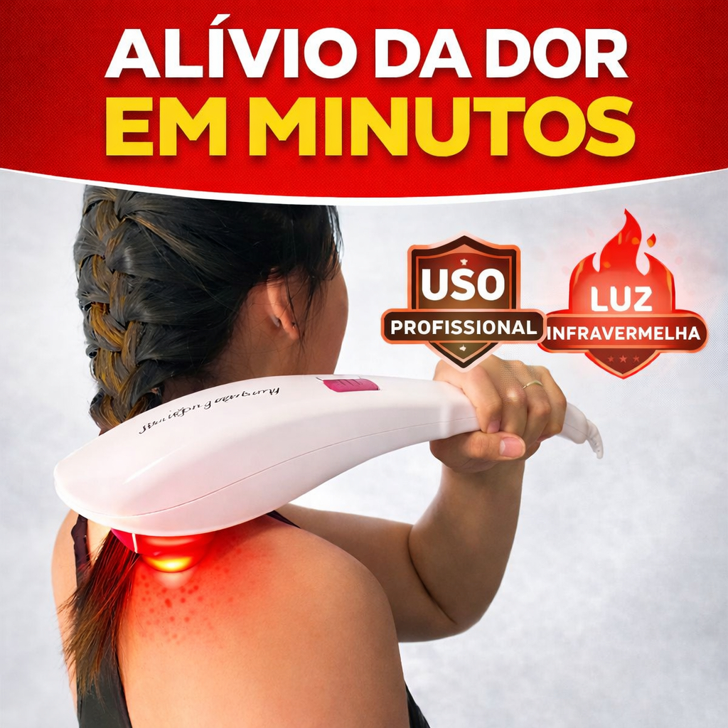 Massageador Elétrico Infravermelho Portátil Alí