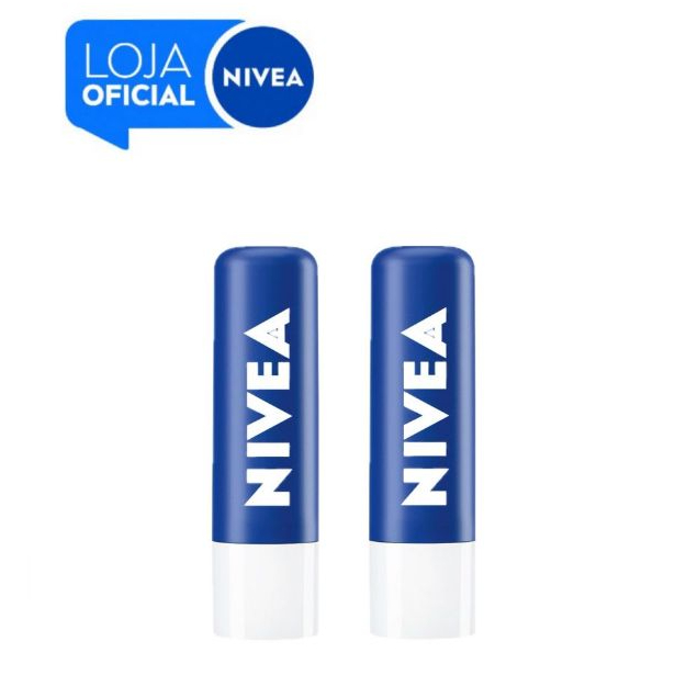 KIT NIVEA Hidratante Labial Original Care 4,8g 