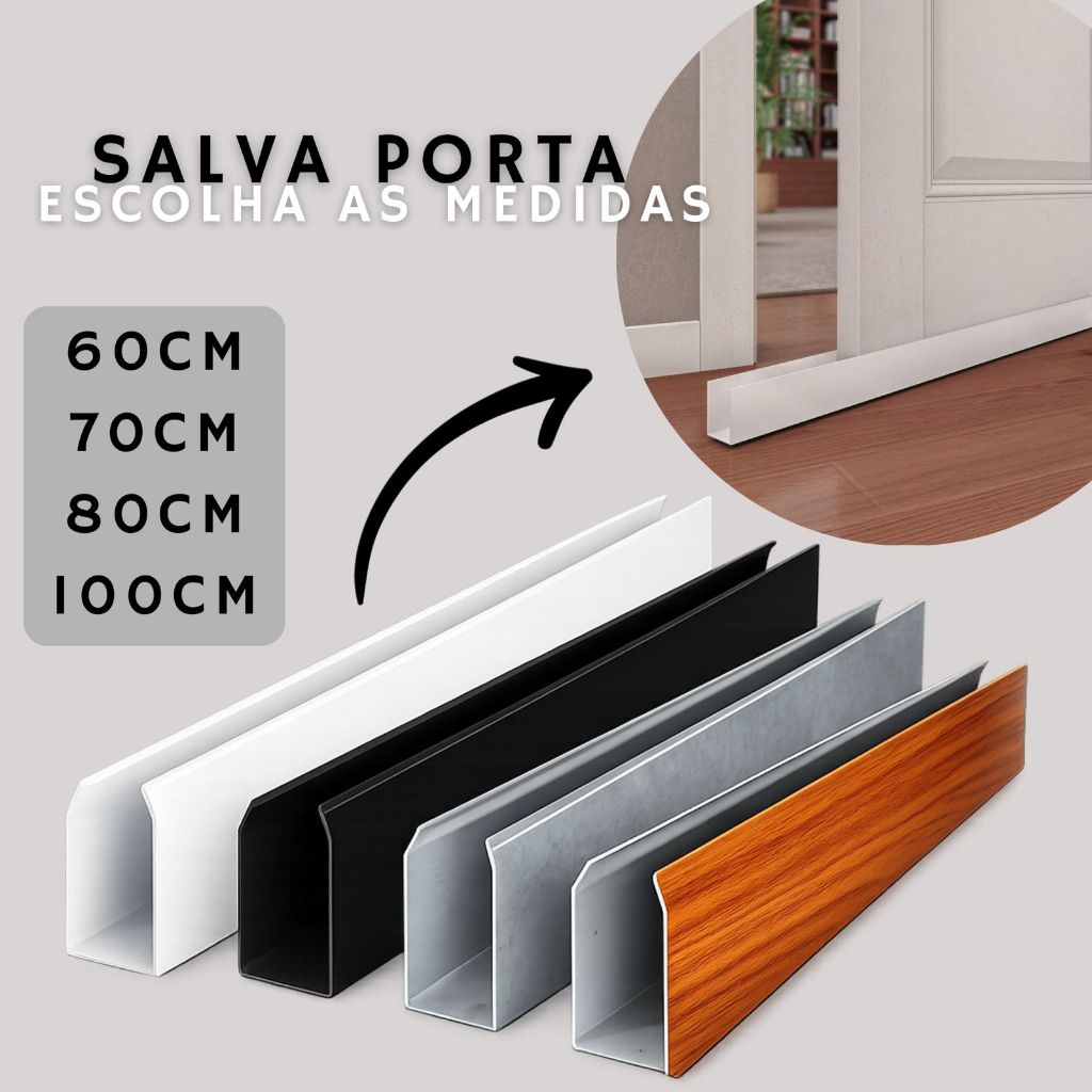 Protetor de Porta Proteção Contra Umidade e Desi