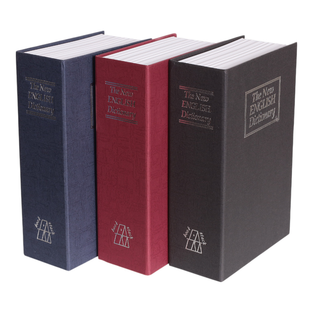 Cofre Camuflado Forma De Livro Dicionário Com Cha
