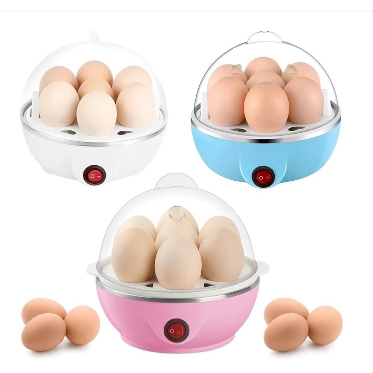 Cozedor de Ovos Elétrico Portátil Cozinha à Vap
